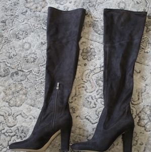 Suede Ivanka Trump Boots